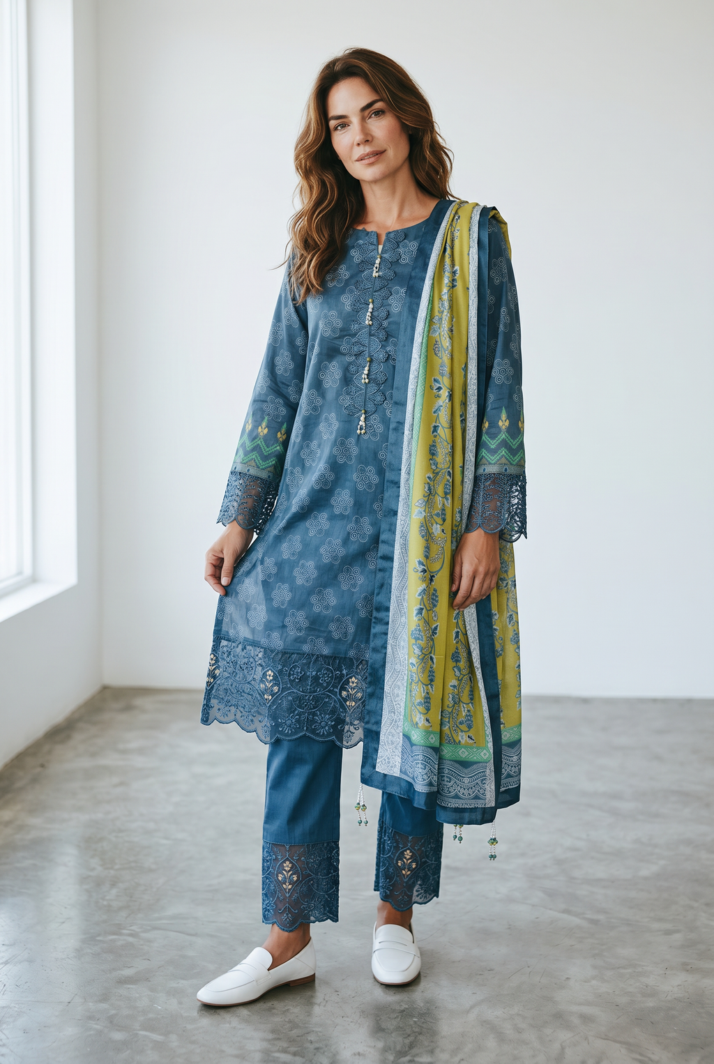 3 Piece Digital Printed Lawn Suit
